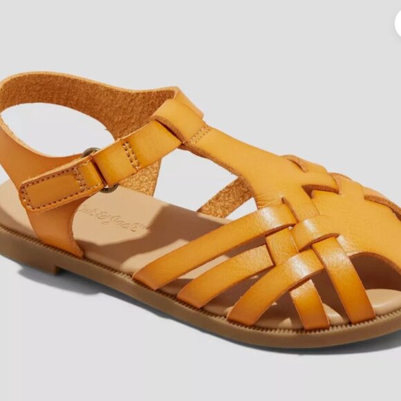 Cat & Jack Tan Fisherman Sandals - Picture 1 of 1